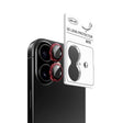 iPhone 18-sarjan kameranlinssinsuojat claret hero-kuva