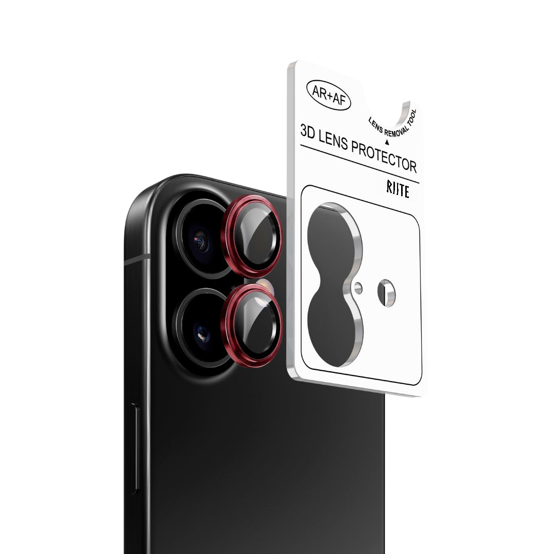 iPhone 18-sarjan kameranlinssinsuojat claret hero-kuva