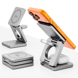 Hopea alumiininen latausteline käytössä