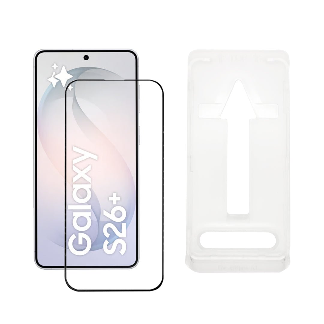 Samsung Galaxy S26+ 5G Panssarilasi Asennuskehikolla - Kirkas – ESD |